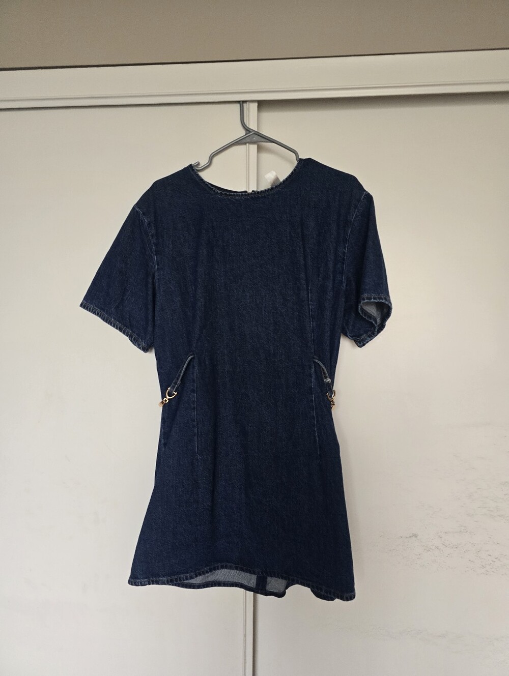 Lone Star Denim Shift Dress - Deep Indigo